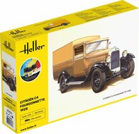 Heller 56703 STARTER KIT Citroen C4 Fourgonnette 1926 Bouwpakket Schaal 1:24