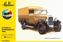 Heller 56703 STARTER KIT Citroen C4 Fourgonnette 1926 Bouwpakket Schaal 1:24