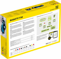 Heller 56706 STARTER KIT Bugatti T 50 Bouwpakket Schaal 1:24