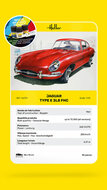 Heller 56709 STARTER KIT Jaguar Type E 3L8 FHC Bouwpakket Schaal 1:24