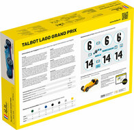 Heller 56721 STARTER KIT Talbot Lago Grand Prix Bouwpakket Schaal 1:24