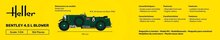 Heller 56722 STARTER KIT Bentley Blower Bouwpakket Schaal 1:24