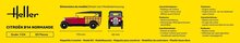 Heller 56729 STARTER KIT Citroen B14 Normande Bouwpakket Schaal 1:24