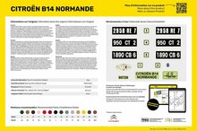 Heller 56729 STARTER KIT Citroen B14 Normande Bouwpakket Schaal 1:24