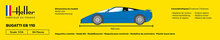 Heller 56738 STARTER KIT BUGATTI EB 110 Bouwpakket Schaal 1:24