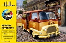 Heller 56743 STARTER KIT RENAULT Estafette New Mould Bouwpakket Schaal 1:24