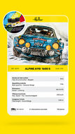 Heller 56745 STARTER KIT Alpine A110 (1600) Bouwpakket Schaal 1:24