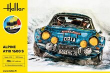 Heller 56745 STARTER KIT Alpine A110 (1600) Bouwpakket Schaal 1:24