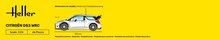 Heller 56758 STARTER KIT Citroen DS3 WRC Bouwpakket Schaal 1:24