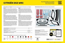 Heller 56758 STARTER KIT Citroen DS3 WRC Bouwpakket Schaal 1:24