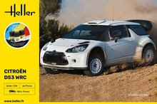 Heller 56758 STARTER KIT Citroen DS3 WRC Bouwpakket Schaal 1:24