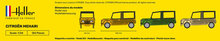 Heller 56760 STARTER KIT Citroen Mehari (Version 1) Bouwpakket Schaal 1:24