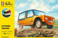 Heller 56760 STARTER KIT Citroen Mehari (Version 1) Bouwpakket Schaal 1:24