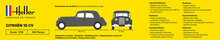 Heller 56763 STARTER KIT Citroen 15 CV Bouwpakket Schaal 1:24