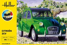 Heller 56765 STARTER KIT Citroen 2 CV Bouwpakket Schaal 1:24