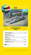 Heller 56774 STARTER KIT Car Transporter Trailer Bouwpakket Schaal 1:24