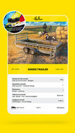 Heller 56778 STARTER KIT Goods Trailer Bouwpakket Schaal 1:24