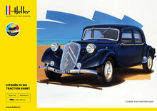 Heller 56799 STARTER KIT Citroen 15 SIX Traction Avant Bouwpakket Schaal 1:8