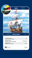 Heller 56865 STARTER KIT SANTA MARIA Bouwpakket Schaal 1:75