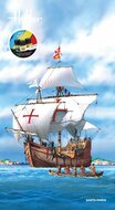 Heller 56865 STARTER KIT SANTA MARIA Bouwpakket Schaal 1:75
