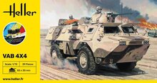 Heller 56898 STARTER KIT VAB 4X4 Bouwpakket Schaal 1:72