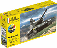 new72-Heller 56899 STARTER KIT AMX 30/105 Bouwpakket Schaal 1:72