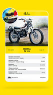 Heller 56902 STARTER KIT TY 125 Bike Bouwpakket Schaal 1:8