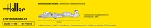 Heller 56912 STARTER KIT A-10 Thunderbolt II Bouwpakket Schaal 1:144