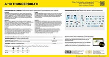 Heller 56912 STARTER KIT A-10 Thunderbolt II Bouwpakket Schaal 1:144