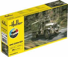 Heller 56996 STARTER KIT GMC CCKW 352 Bouwpakket Schaal 1:72