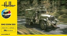 Heller 56996 STARTER KIT GMC CCKW 352 Bouwpakket Schaal 1:72