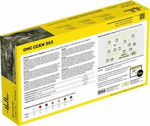 Heller 56996 STARTER KIT GMC CCKW 352 Bouwpakket Schaal 1:72