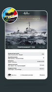 Heller 57011 STARTER KIT Torpedoboot T23 Bouwpakket Schaal 1:400