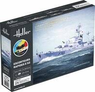 Heller 57094 STARTER KIT Escorteurs Rapides E 52 Collection Historique Bouwpakket Schaal 1:400