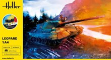 Heller 57126 STARTER KIT Leopard 1A4 Bouwpakket Schaal 1:35