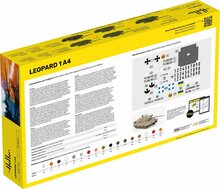 Heller 57126 STARTER KIT Leopard 1A4 Bouwpakket Schaal 1:35