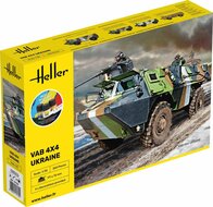 Heller 57130 STARTER KIT VAB 4x4 Ukraine Bouwpakket Schaal 1:35