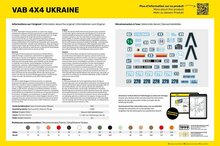 Heller 57130 STARTER KIT VAB 4x4 Ukraine Bouwpakket Schaal 1:35