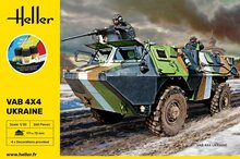 Heller 57130 STARTER KIT VAB 4x4 Ukraine Bouwpakket Schaal 1:35