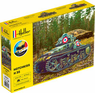 Heller 57132 STARTER KIT HOTCHKISS Bouwpakket Schaal 1:35
