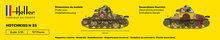 Heller 57132 STARTER KIT HOTCHKISS Bouwpakket Schaal 1:35