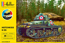 Heller 57132 STARTER KIT HOTCHKISS Bouwpakket Schaal 1:35