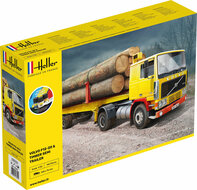 Heller 57704 STARTER KIT F12-20 & Timber Semi Trailer Bouwpakket Schaal 1:32