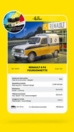 Heller 58700 STARTER KIT Renault 4 Fourgonette F4 Bouwpakket Schaal 1:24