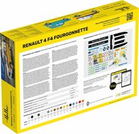 Heller 58700 STARTER KIT Renault 4 Fourgonette F4 Bouwpakket Schaal 1:24