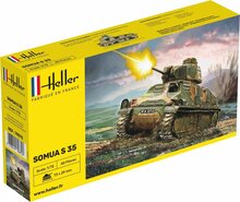 Heller 79875 Somua S35 Bouwpakket Schaal 1:72
