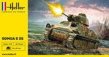 Heller 79875 Somua S35 Bouwpakket Schaal 1:72