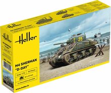 Heller 79892 M4 Sherman D-Day Bouwpakket Schaal 1:72