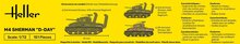 Heller 79892 M4 Sherman D-Day Bouwpakket Schaal 1:72