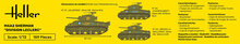 Heller 79894 M4A2 Sherman "Division Leclerc" (deco.FR Bouwpakket Schaal 1:72